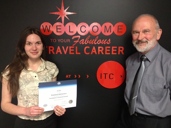 ITC student scores top IATA mark in New Zealand