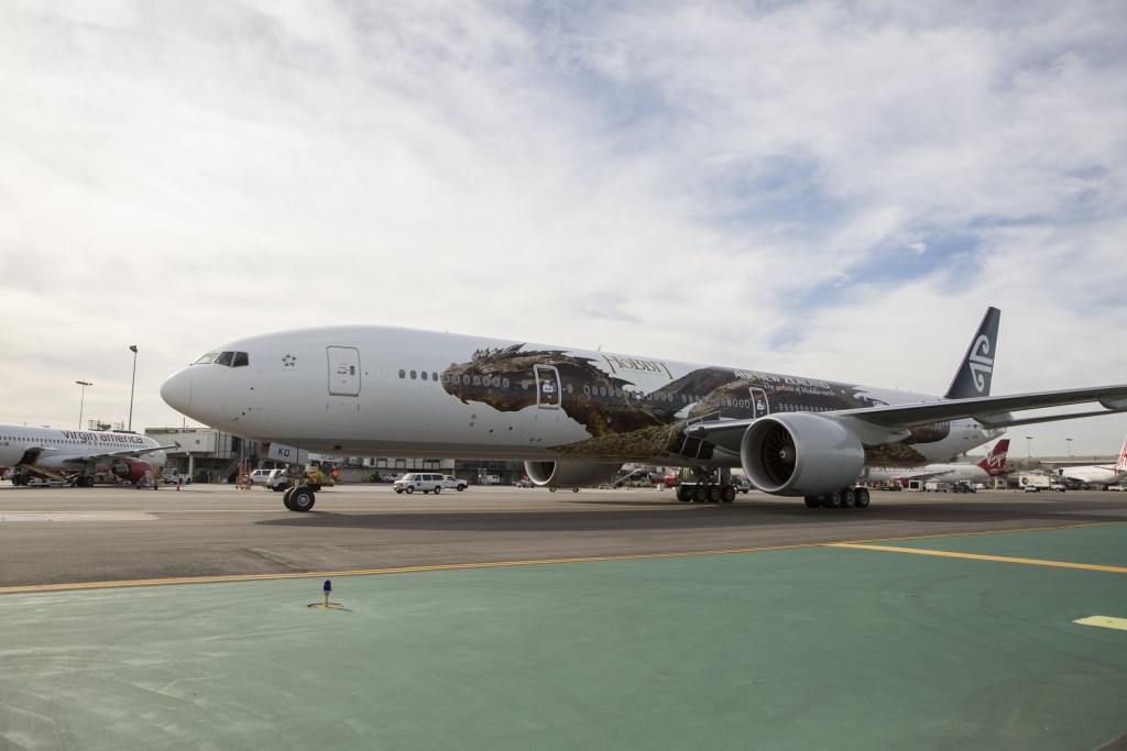 Air NZ Hobbit Plane