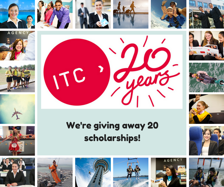 We are giving away 20 scholarships to study at ITC in 2017 - applications open now!