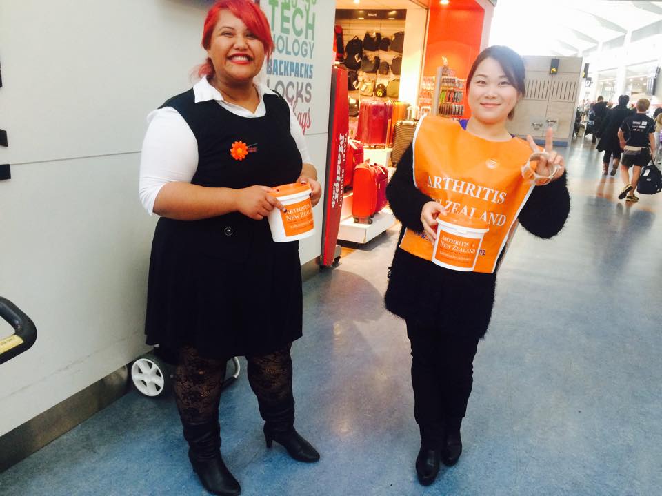 Check out those bright smiles! The Arthritis NZ Appeal was a great opportunity for ITC students to practice their communication and customer service skills
