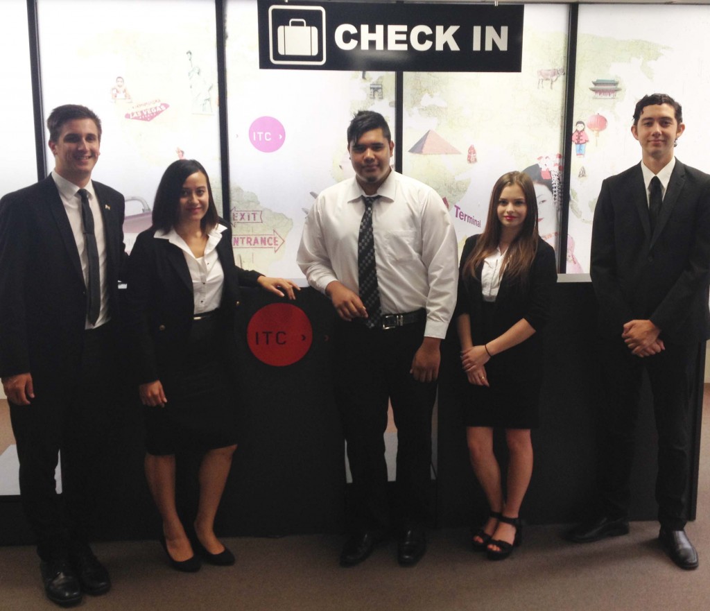 ITC students look smart and ready for the workforce since the college introduced a corporate black and white dress code