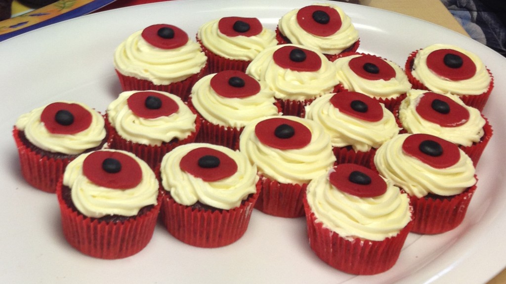 These red velvet poppy cupcakes were as delicious as they looked!