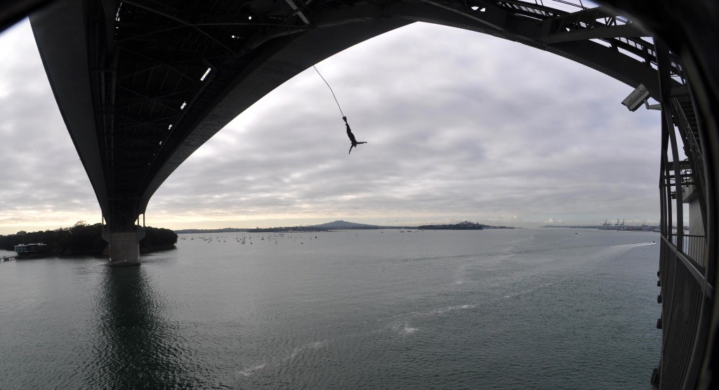 ITC intern bungy jumping