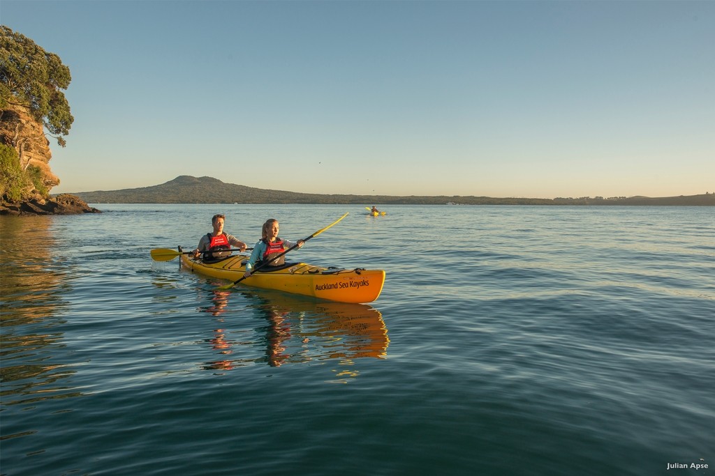 Kayaking in Hauraki Gulf