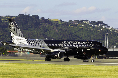 Air New Zealand plane - Flickr