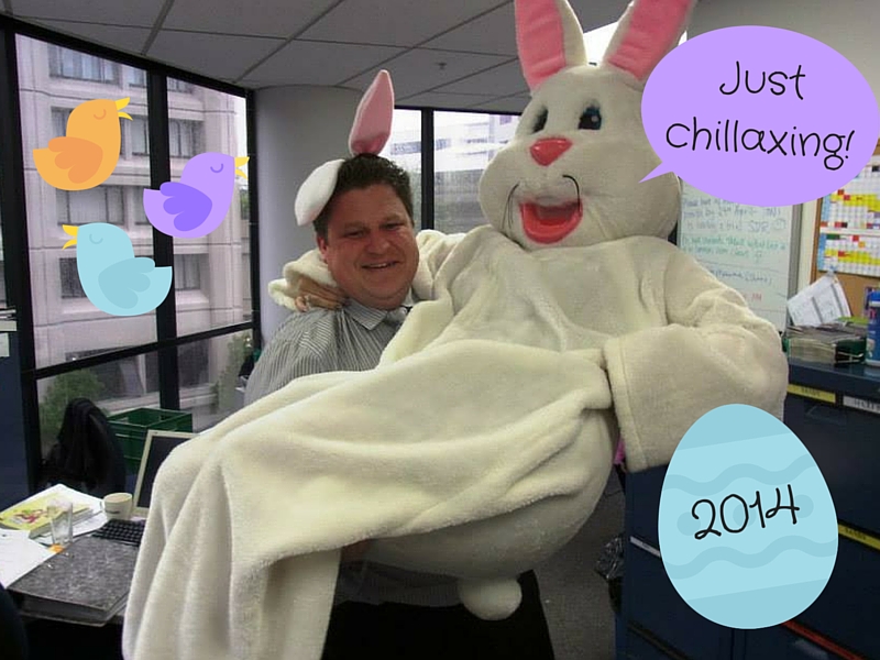 Easter Bunny Chillaxing 2014