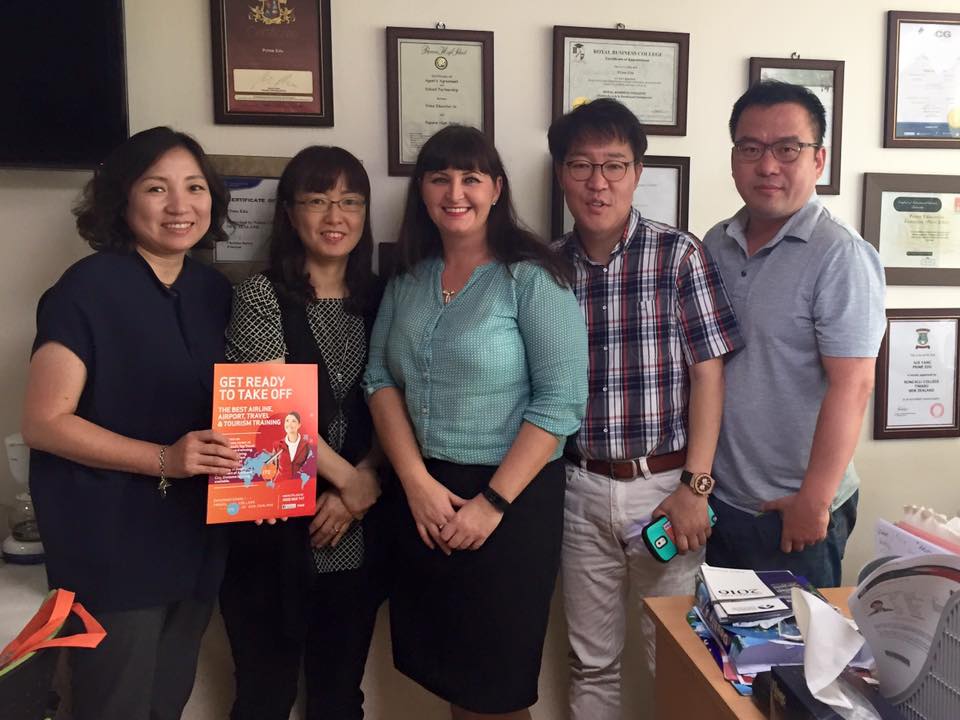 Visiting the team at Prime Edu.